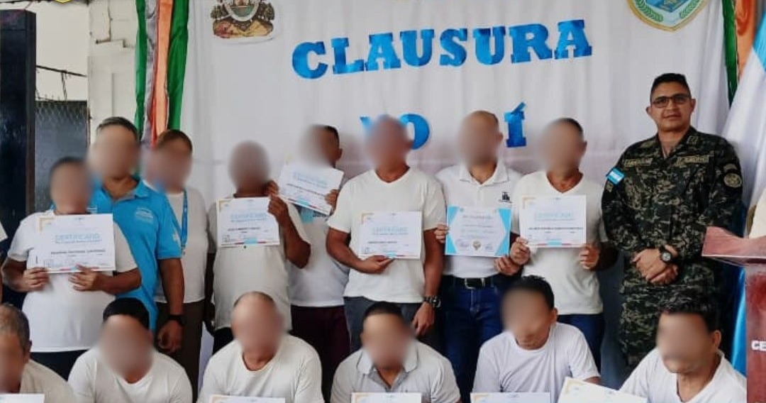 23 privados de libertad se gradúan del Programa “Yo Si Puedo” en el Centro Penitenciario de Ocotepeque
